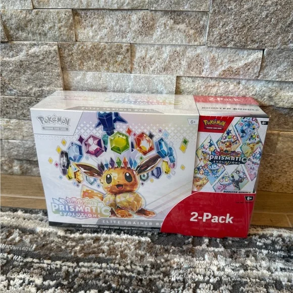 Pokemon | Toys | Pokemon Tcg Scarlet Violetprismatic Evolutions Elite  Trainer Box Sealed | Poshmark